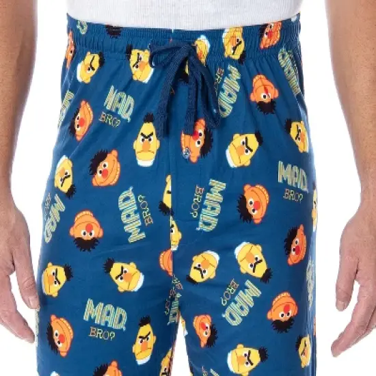 Sesame Street Men's Bert And Ernie Mad Bro? Sleep Lounge Pajama Pants image {1}
