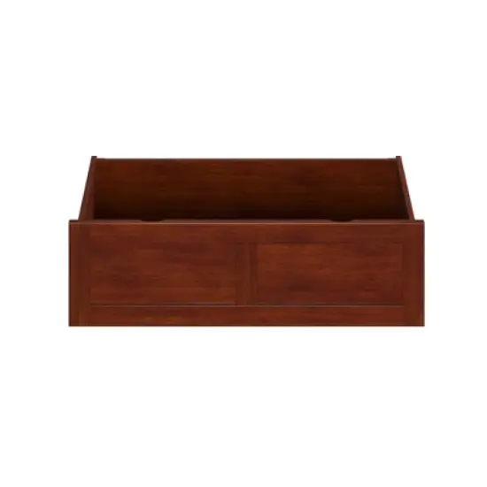 Twin Foot Drawer Walnut - AFI image {1}