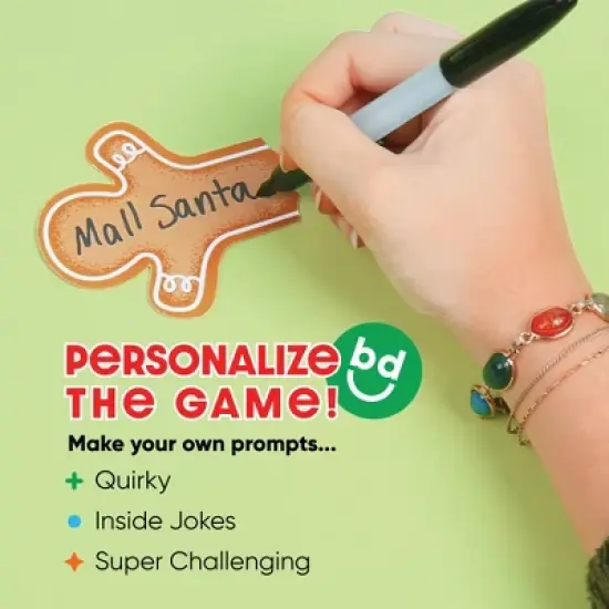 Big Dot of Happiness Jolly Santa Claus Beard Guessing Game, Fun Christmas Games for Kids and Adults,&nbsp;Family Guess Who Game, Friendsmas Party Card image {3}