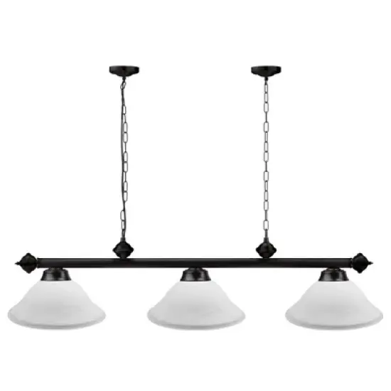 GSE 56" Hanging Billiard Pool Table Lights for 7ft/8ft Pool Tables image {9}