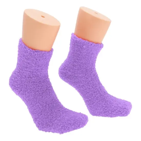 Unique Bargains Women's Comfortable Sleep Cozy Socks 1 Pair image {12}