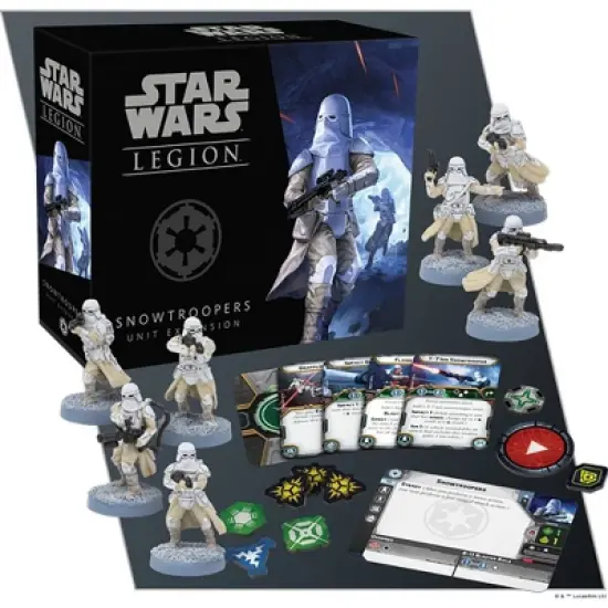 Fantasy Flight Studios SW Legion: Snow Troopers Unit Expansion Game image {1}