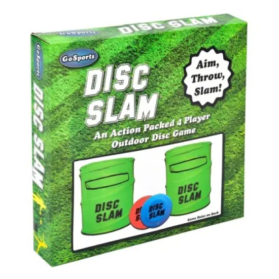 GoSports Disc Slam Flying Disc Game Set with 2 Discs and Case image {6}