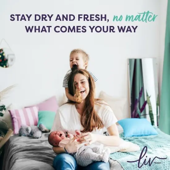 Liv by Kotex Period & Pee Heavy Absorbency Ultra Thin Pads - 24ct image {5}