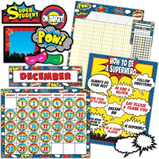 Superhero Classroom Set image {1}