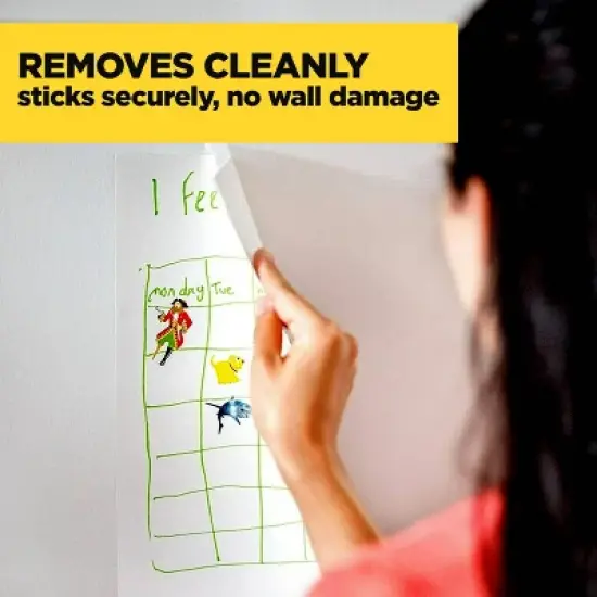 Scotch Wall-Safe Tape with Post-it Technology image {5}