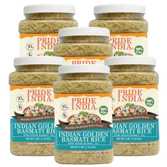 PRIDE OF INDIA Golden Basmati Rice image {9}