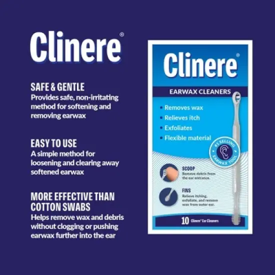 Clinere Ear Cleaners - 10ct image {2}