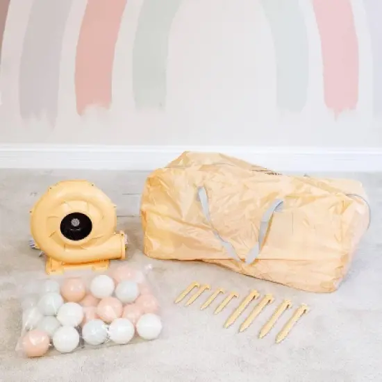 Bounceland Day-Dreamer Mist Bounce House - Blue image {5}