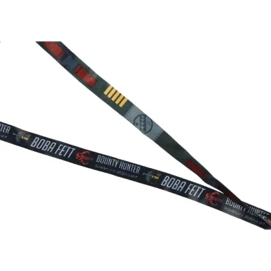 Star Wars Boba Fett Bounty Hunter Suit Up Lanyard ID Badge Holder image {2}