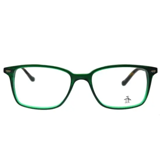 Original Penguin The Leopold GN Unisex Rectangle Eyeglasses Ambrosia Green 53mm image {1}