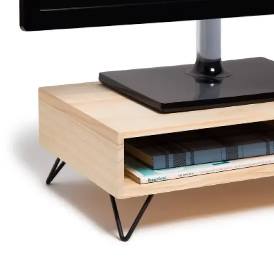 U Brands Verona Monitor Stand Natural image {2}