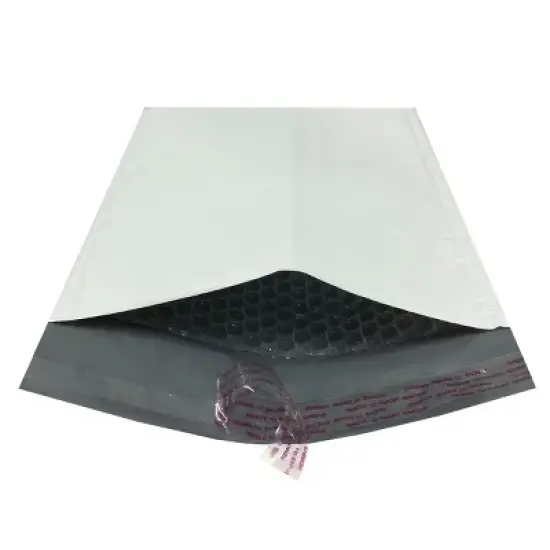 UOFFICE Pack of 200 Poly Bubble Mailer Bags 8.5" x 12"- #2 White Envelopes image {4}