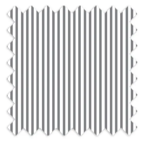 Bacati - Elephants White/Gray Gray Pin Dots Changing Pad Cover image {9}