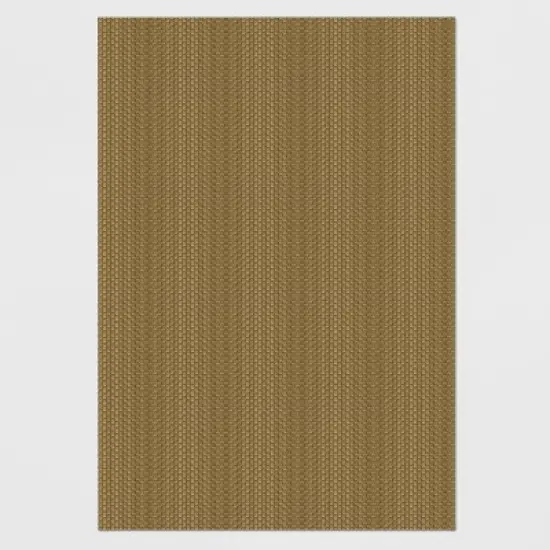 Basketweave Outdoor Rug Hickory - Smith & Hawken image {4}
