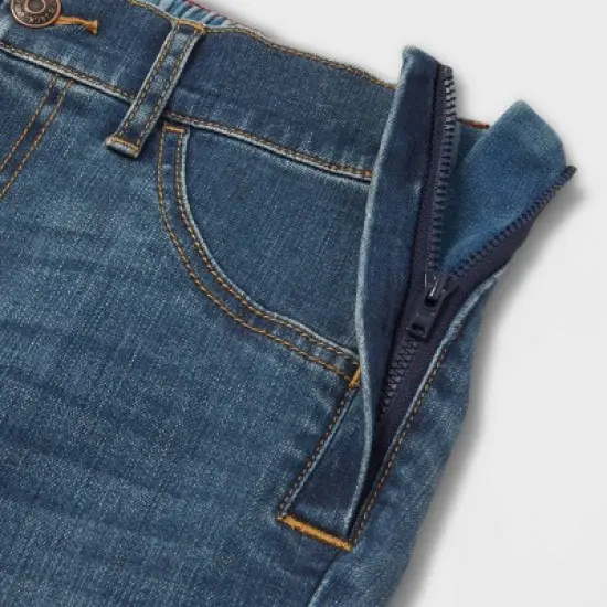 Boys' Adaptive Jeans - Cat & Jack&trade; Medium Wash image {2}