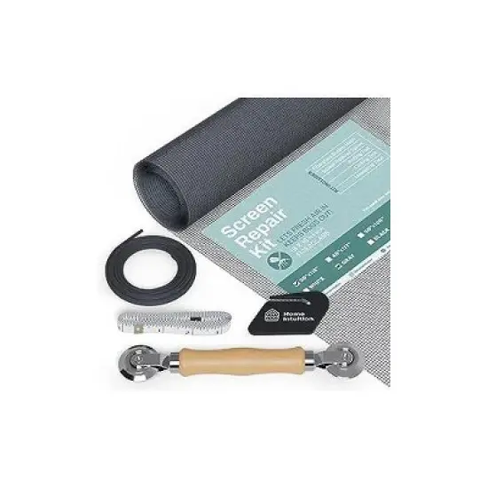 Home Intuition - Windows and Screen Door Replacement Repair Kit with Tool Set for Easy Installation image {7}