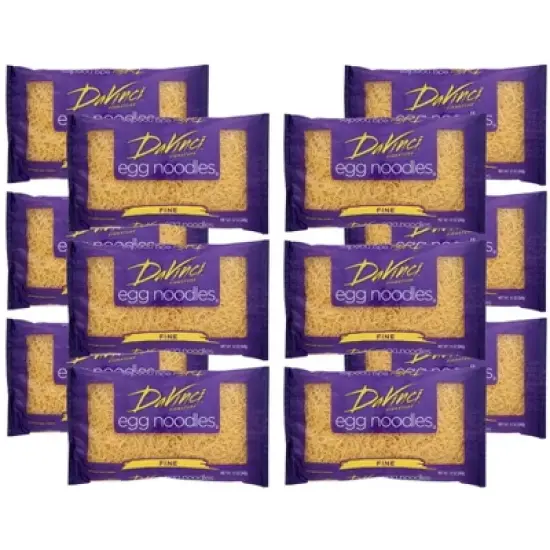 Davinci Fine Egg Noodle - 12 pack, 12 oz image {4}