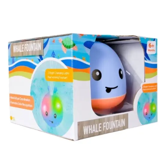 Sunny Days Whale Fountain - Periwinkle image {4}