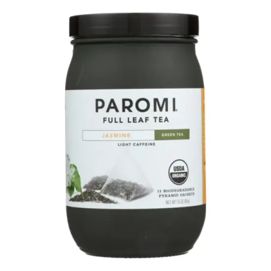 Paromi Tea Organic Jasmine Tea - Case of 6/15 Bags image {1}