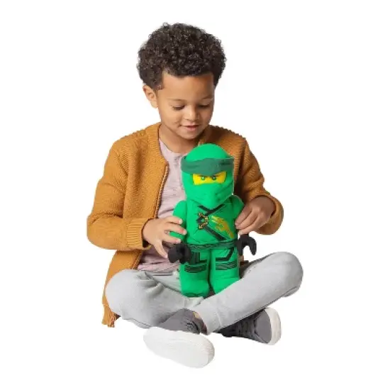 Manhattan Toy Company LEGO&reg; NINJAGO&reg; Lloyd Ninja Warrior 13" Plush Character image {5}