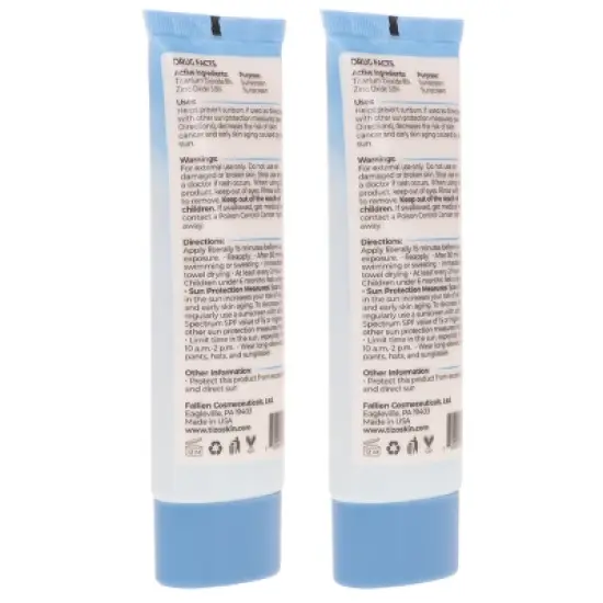 TIZO 2 Facial Mineral Primer/Sunscreen SPF 40 Water Resistant 1.75 oz 2 Pack image {2}