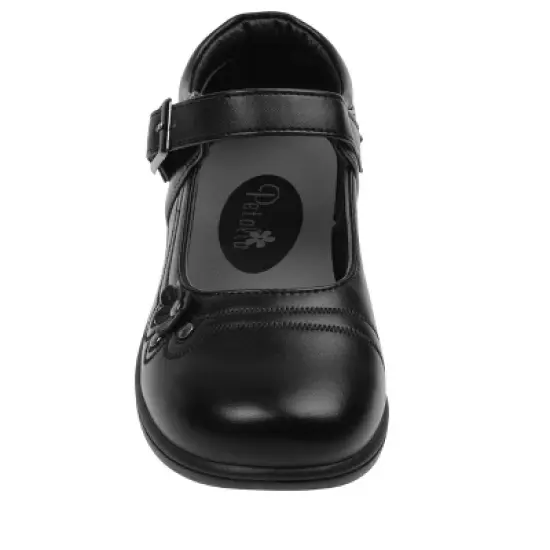 Petalia Girls' Tween Floral Faux leather construction School Shoes (Big Kids) image {3}