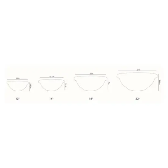 The HC Companies Indoor Outdoor Durable Resin Garden Bowl Planter Pot for Shallow Rooted Plants and Flowers, Terra Cotta image {5}