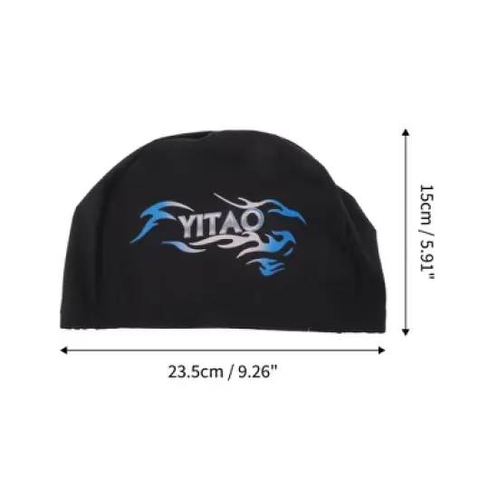 Unique Bargains Swim Cap 5.91"x9.25" 1 Pc image {3}