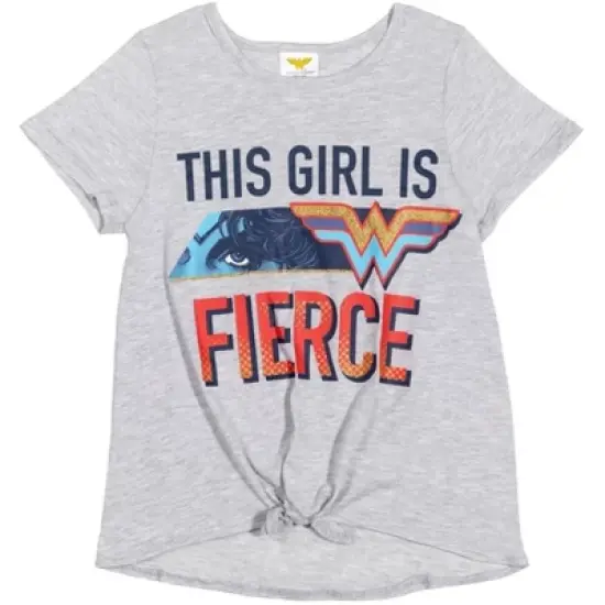 DC Comics Justice League Wonder Woman 3 Piece Outfit Set: T-Shirt Legging Shorts  image {2}