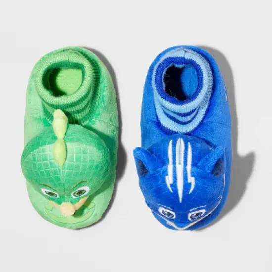 Toddler PJ Masks Slippers - Green S image {1}