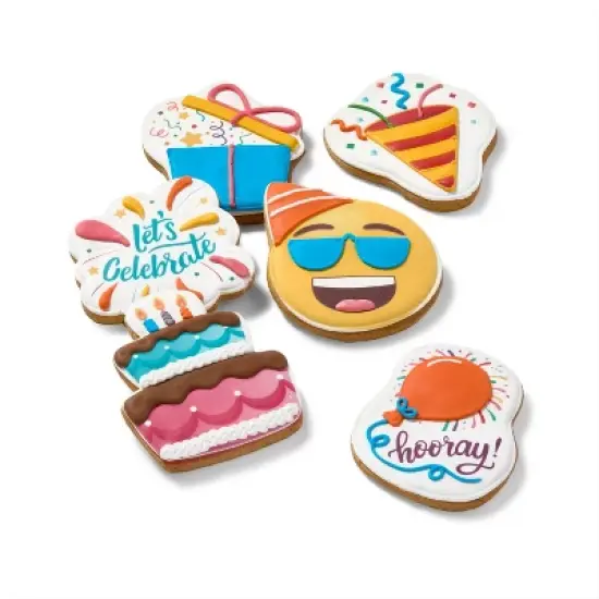 Everyday Celebration Cookies Tub - 13.2oz/6ct - Favorite Day&trade; image {1}