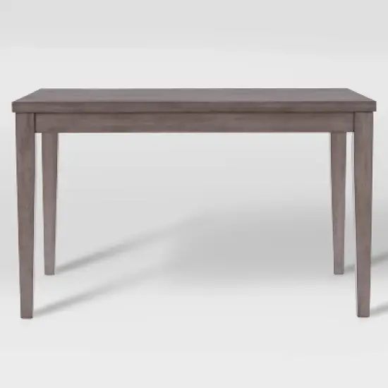 New York Counter Height Wood Dining Table Washed Gray - CorLiving image {1}