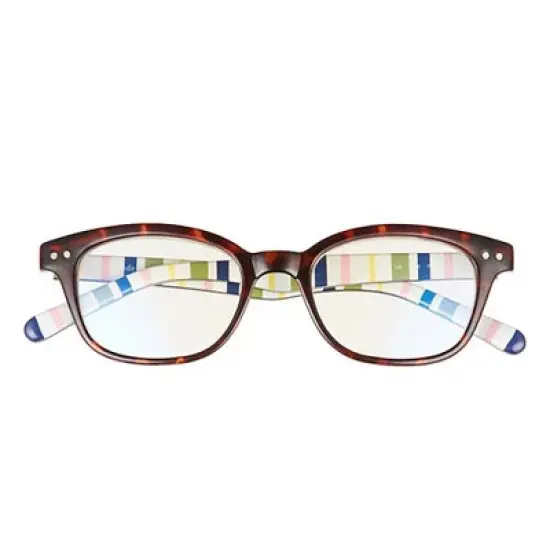 Kate Spade KS Rebecca2 8XS Womens Rectangle Reading Glasses Havana Multicolor 49mm image {2}