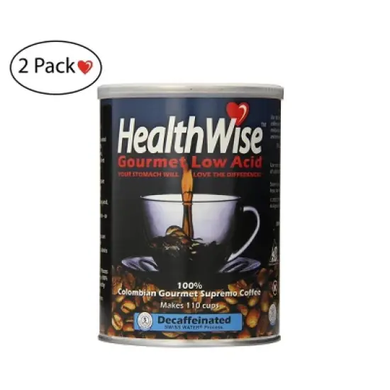 HealthWise Low Acid Decaf Ground Coffee image {7}