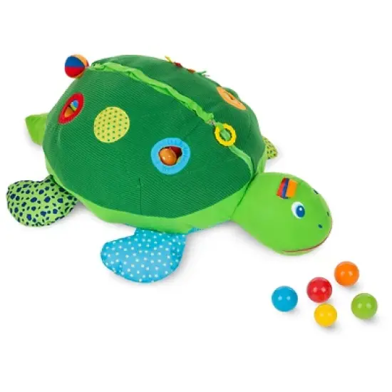Melissa & Doug Kids Turtle Ball Pit With 60 Balls image {2}
