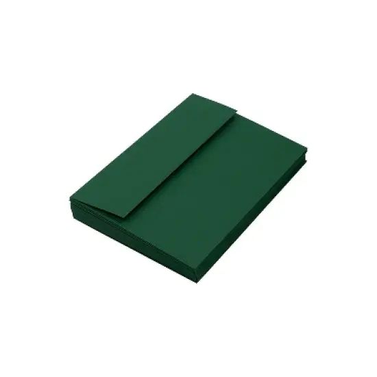 JAM Paper A7 Invitation Envelopes 5.25 x 7.25 Dark Green 263917095C image {5}