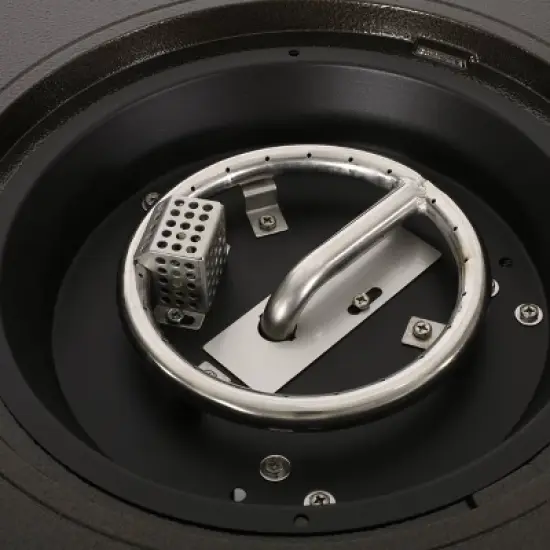 Ontario Outdoor Round Aluminum Fire Pit Hammered Bronze - Christopher Knight Home image {3}