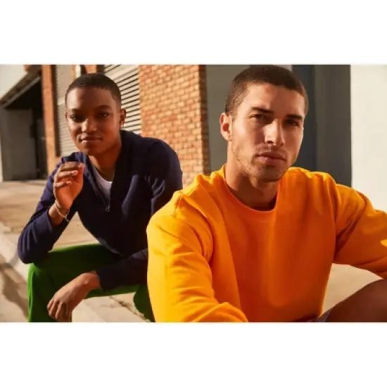 Hanes Men's EcoSmart Fleece Crew Neck Sweatshirt image {2}