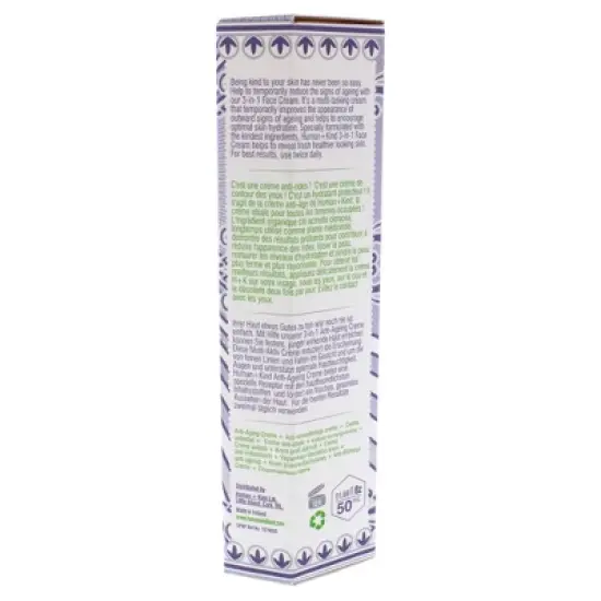 Human+Kind Age-Defying 3-In-1 Cream - Face Cream Moisturizer - 1.69 oz image {5}
