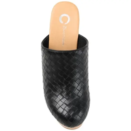 Journee Collection Womens Kelsy Mules Mid Block Heel Round Toe Pumps image {3}