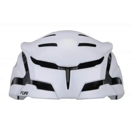 NOW FURI - Adult Aerodynamic Bicycle Helmet White S/M image {1}