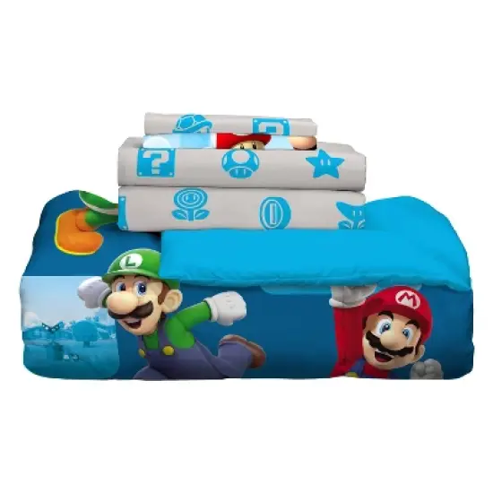 Twin Game Play Super Mario Bed in a Bag image {13}