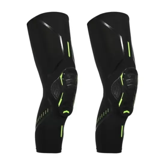 Unique Bargains Compression Knee Braces EVA Padded Leg Sleeves for Men Women Nylon 2pcs image {4}