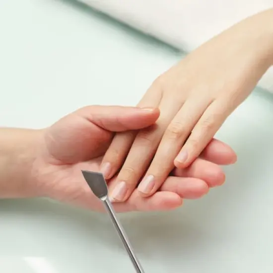 Unique Bargains Multi-function Cuticle Pusher 4.72" Length Silver Tone 1 Pc image {1}