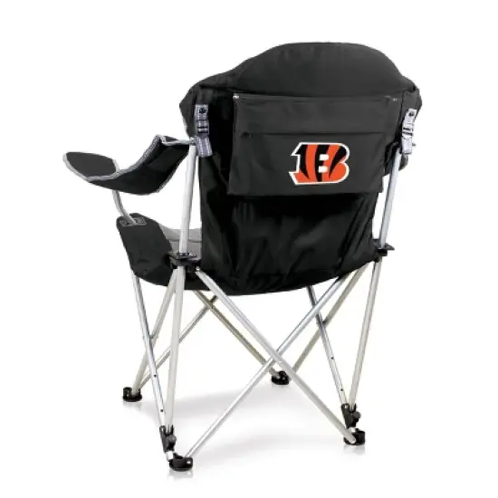 NFL Cincinnati Bengals Reclining Camp Chair with Head Support image {4}