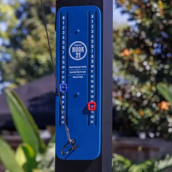 GoSports Hook 21 Ceiling Mount Ring Swing Game - Play Indoors or Outdoors image {1}