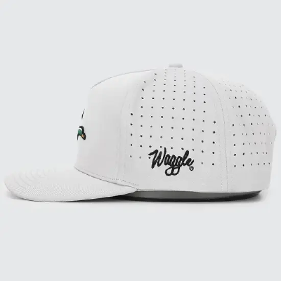 Waggle Hat Decoy: Light Gray Adult Animal Icon Trucker Style image {2}