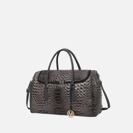 MKF Collection Rina Crocodile Women&rsquo;s Duffle Bag by Mia K image {4}