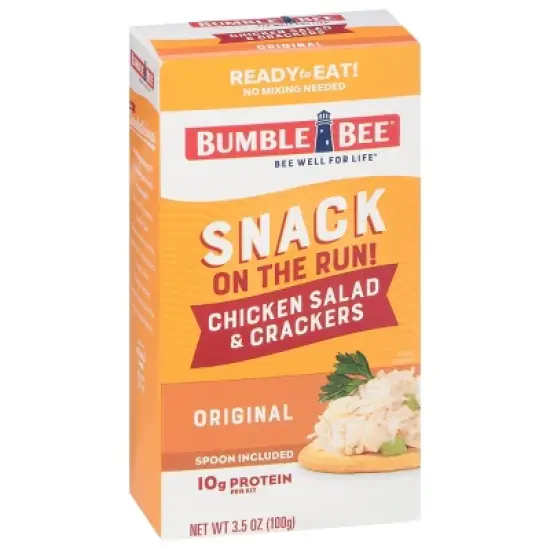 Bumble Bee Chicken Salad with Crackers Snack Kit - 3.5oz image {2}